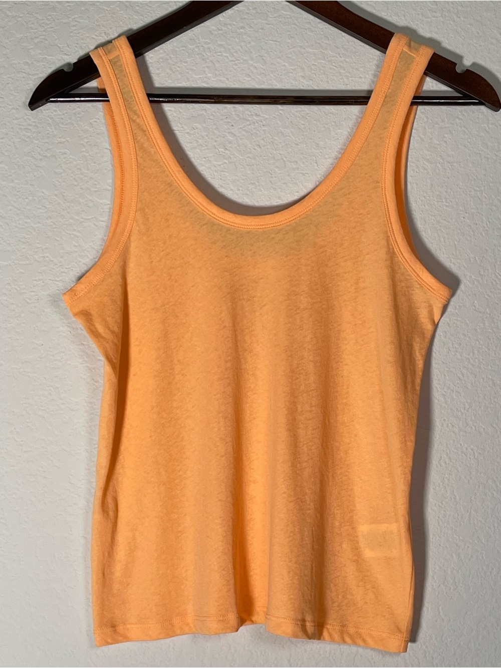 Everlane The Air Cami Tank Size XS in Peachy Orange 100% Cotton